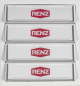 Preview: RENZ Tastenmodul mit 4x Klingeltaster, 97-9-85272