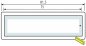 Preview: RENZ RSA2 Namensschild, Kunststoff, mit Gehäuse, LED-Beleuchtung optional, 97-9-85345, 97-9-85356