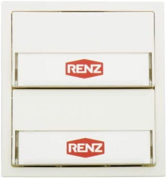 RENZ Tastenmodul mit 2x Klingeltaster, 97-9-85270