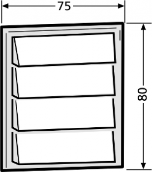 RENZ Tastenmodul mit 4x Klingeltaster, 97-9-85272