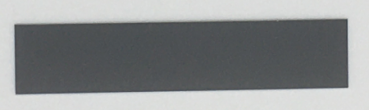 RENZ Namensschildeinlage, Kunststoff, grau, ohne Gravur, 65x13.6, 97-9-87246